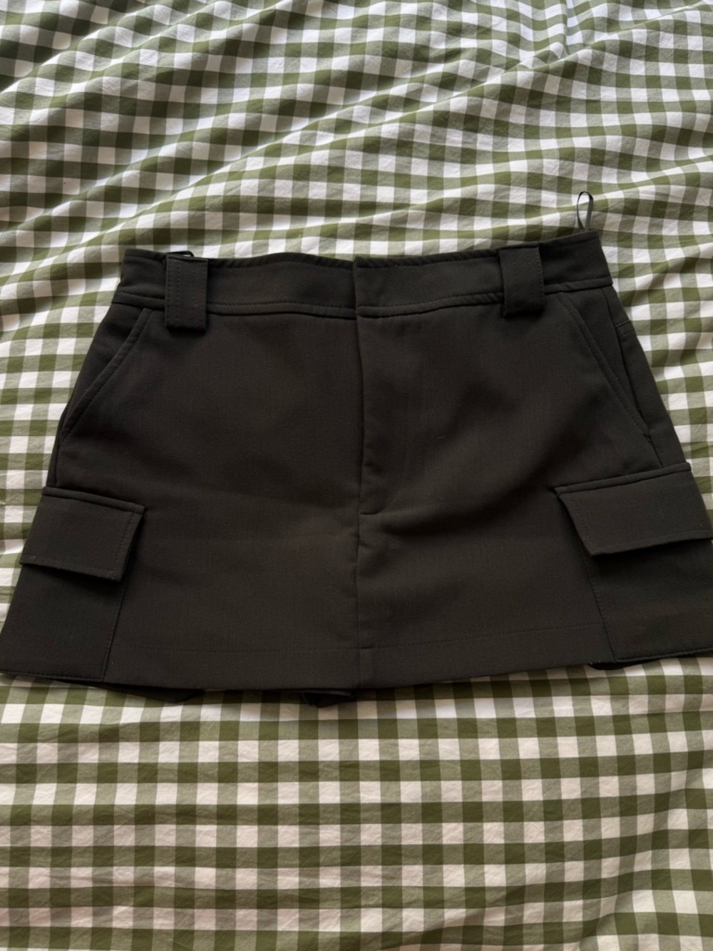 Zara Black Mini Skort